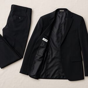 Classic Black Boys Suit. Size "14", Calvin Klein brand
